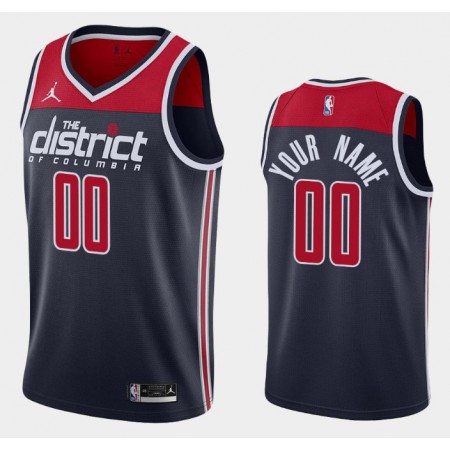 Camiseta Hombre Washington Wizards Personalizadas 2020-21 Jordan Brand Statement Edition Swingman